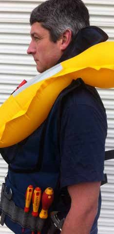 Lite Pro Utility Life Vest - Inflated