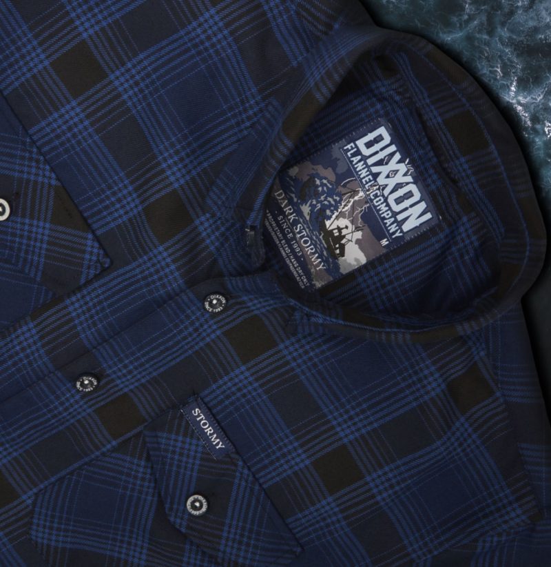 Dark Stormy Dixxon Flannel